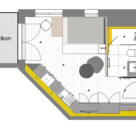 Mein-schlafplatz - Leben - Arbeiten - Wohnen 公寓 *